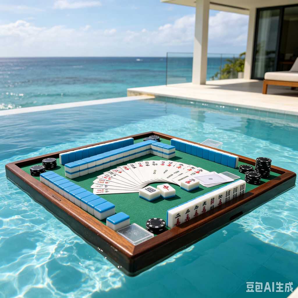 saturated color mahjong set print