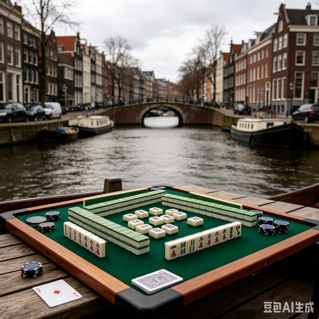 small portable mahjong set