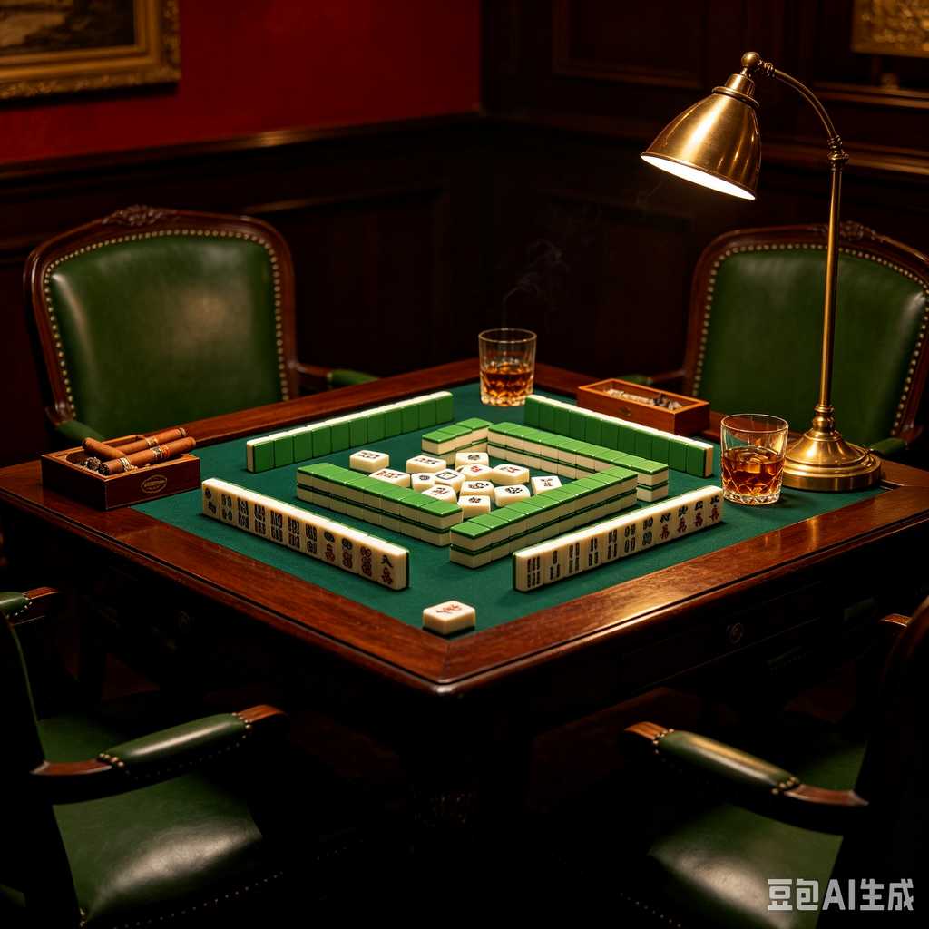blue mahjong tiles