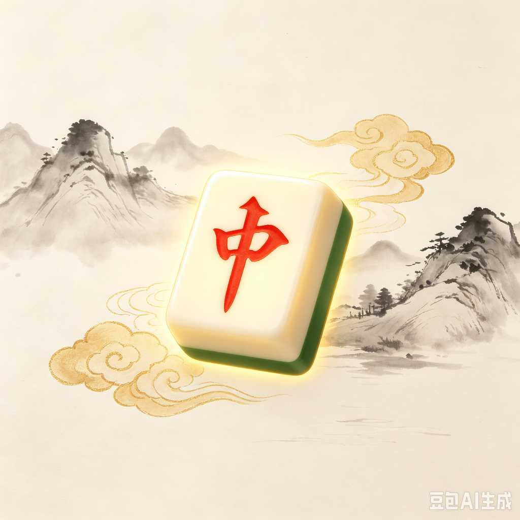 gift box packed mahjong set