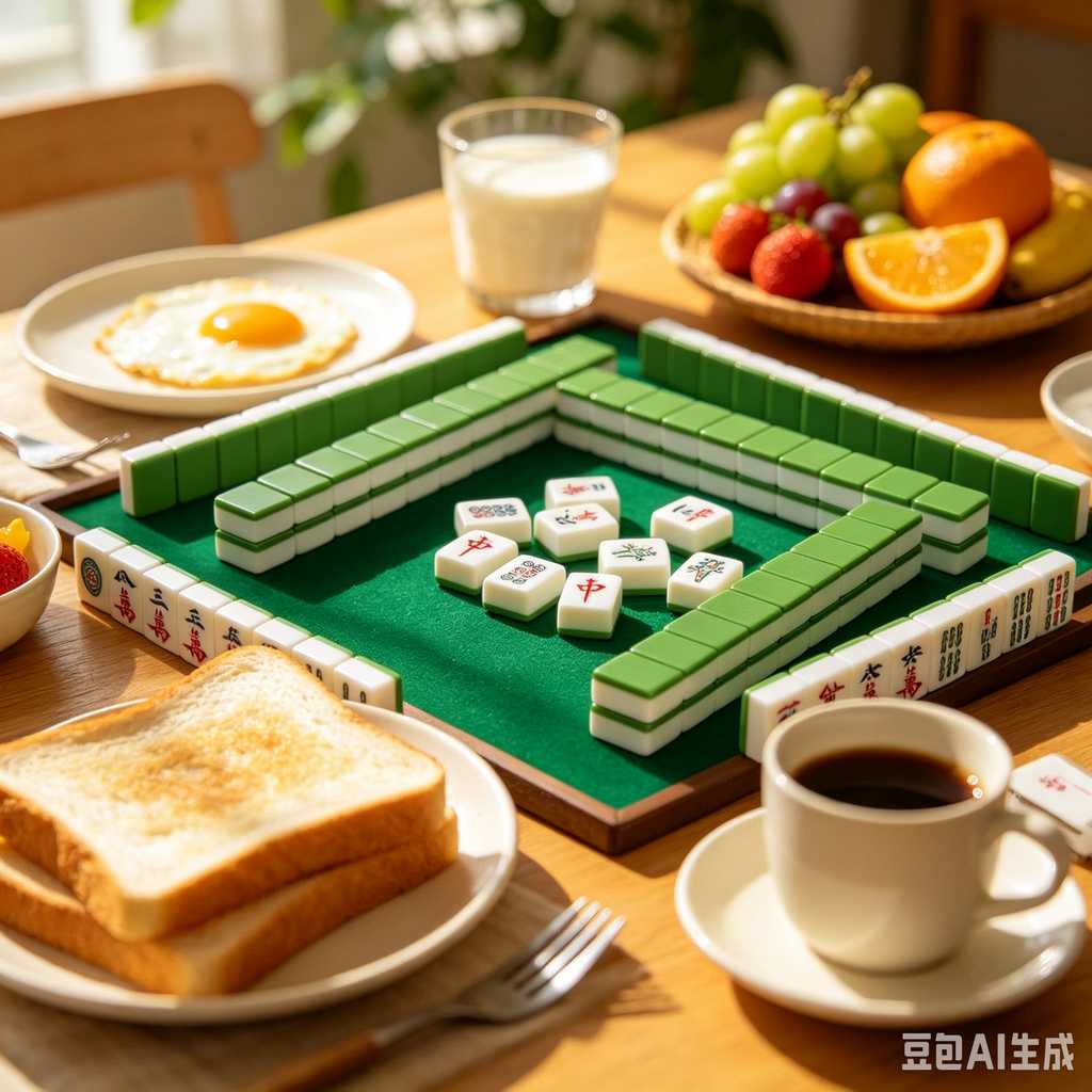 weekend family mahjong game
