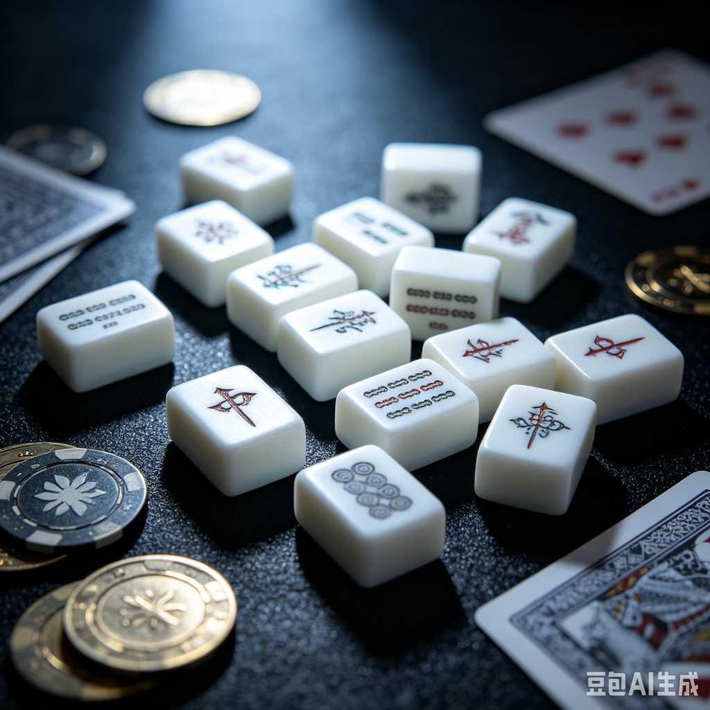gold accent mahjong set
