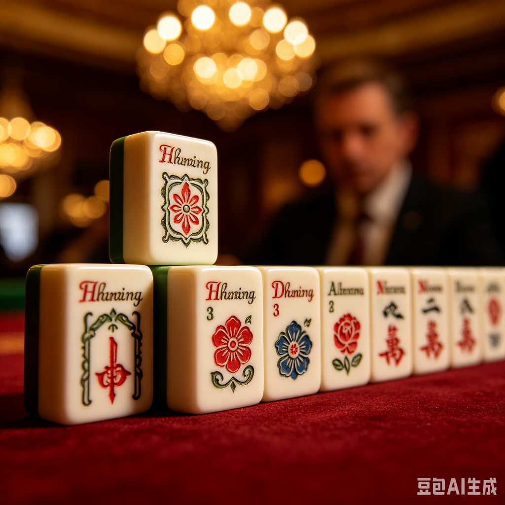 color box mahjong set packing