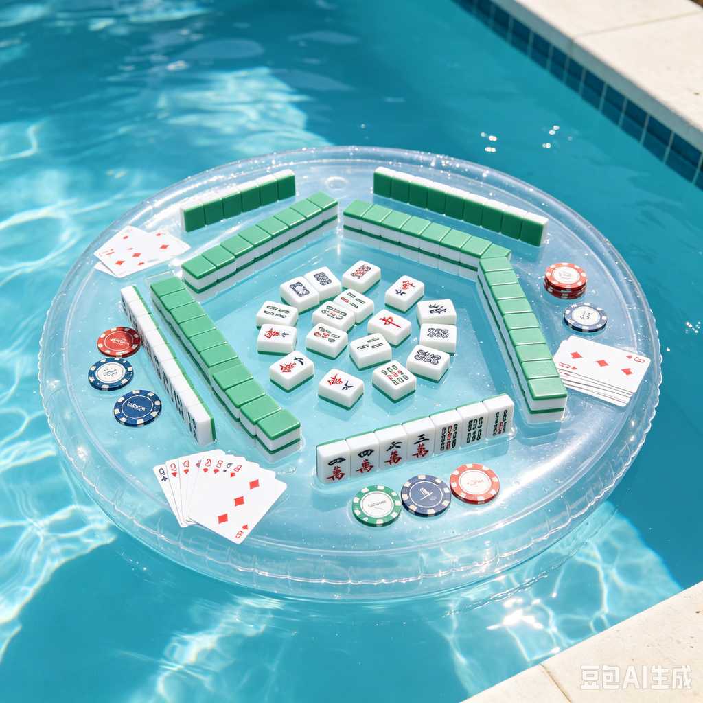 outdoor mahjong game set